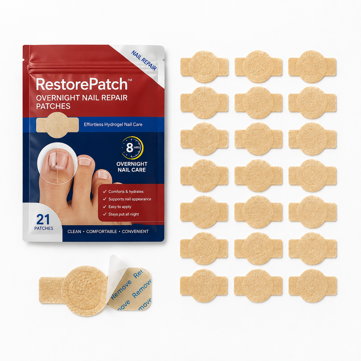 RestorePatch™ Overnight Nail Patches